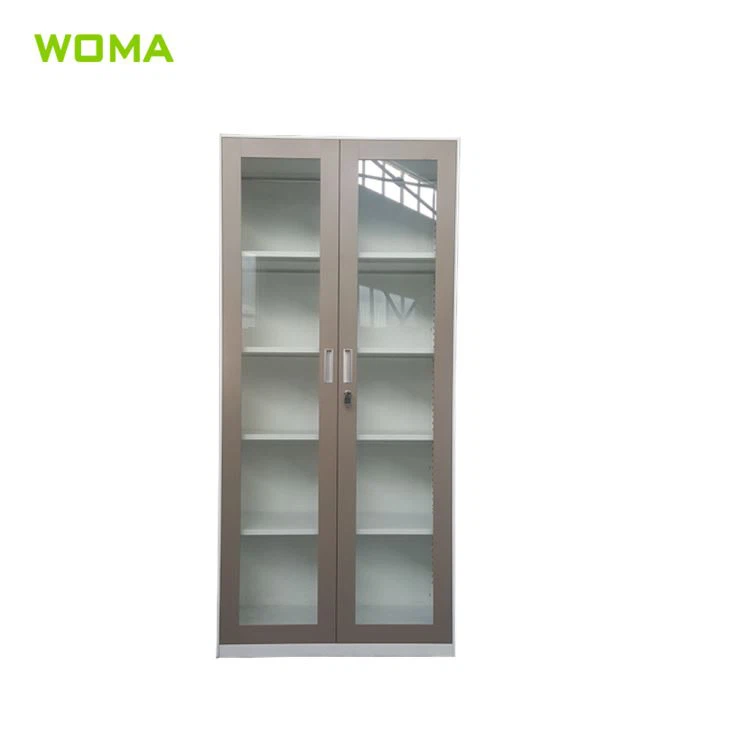 Steel Cupboard With Glass Door